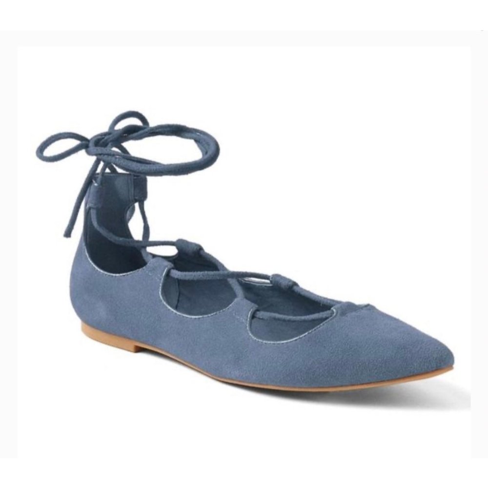 GAP Lace up Ballet Flats